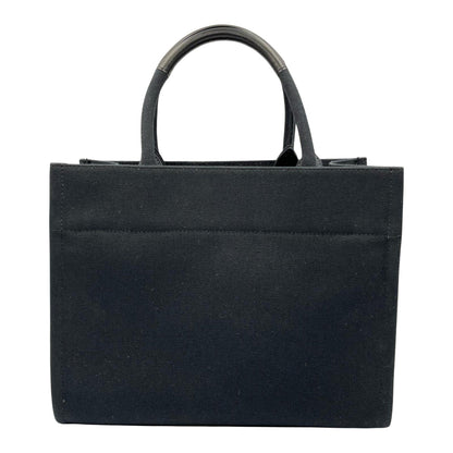 Versace Canvas Black Tote Bags