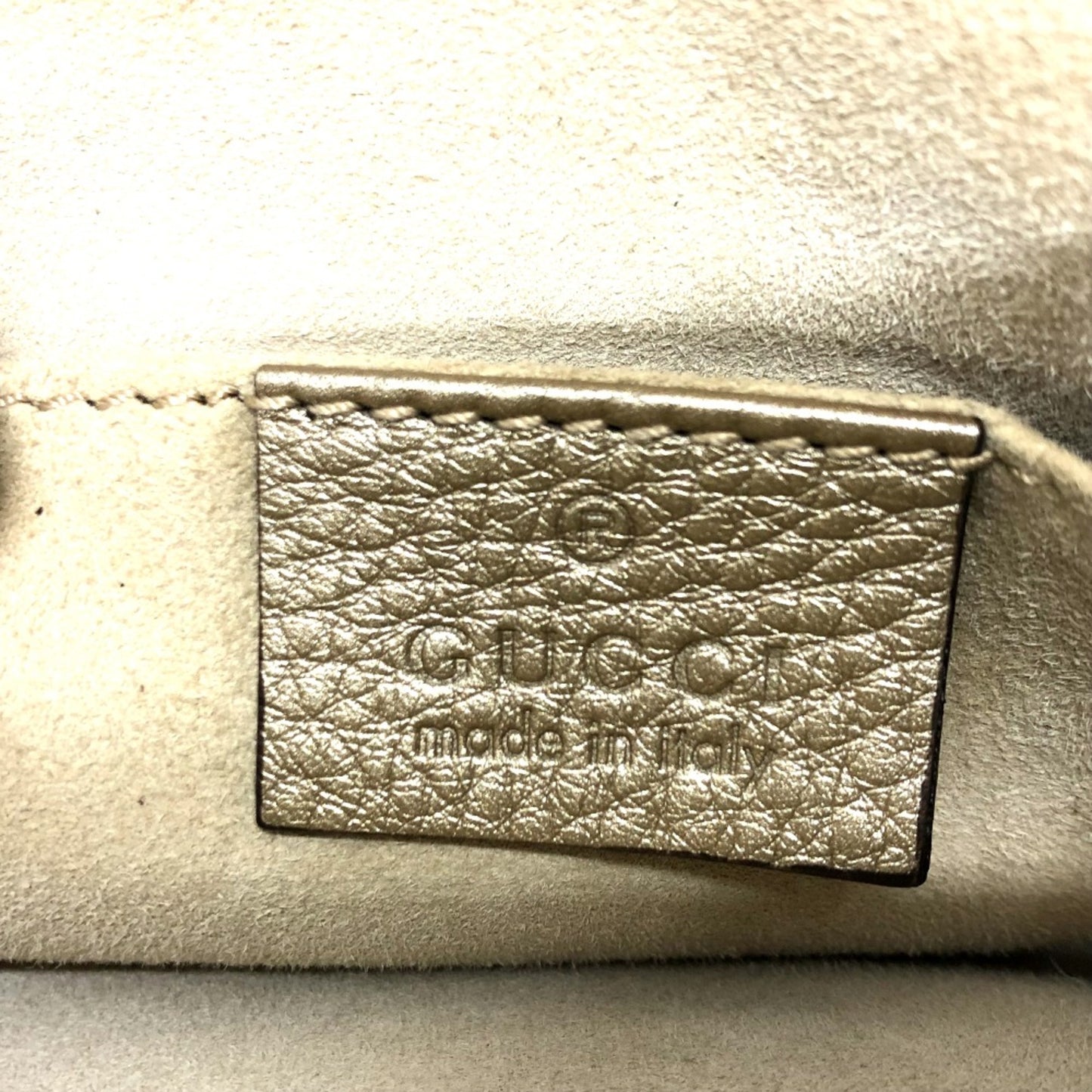 Gucci Others Gold Handbags