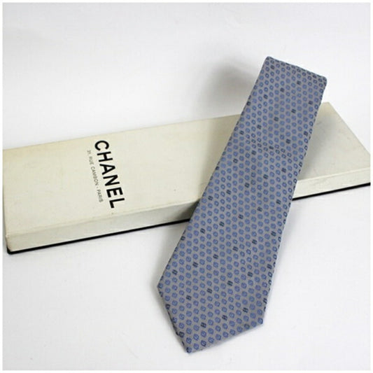 Chanel Silk Gray Ties