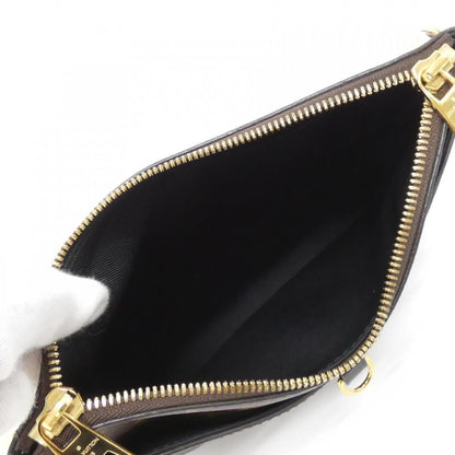 Louis Vuitton Coated Canvas Black Shoulder Bags