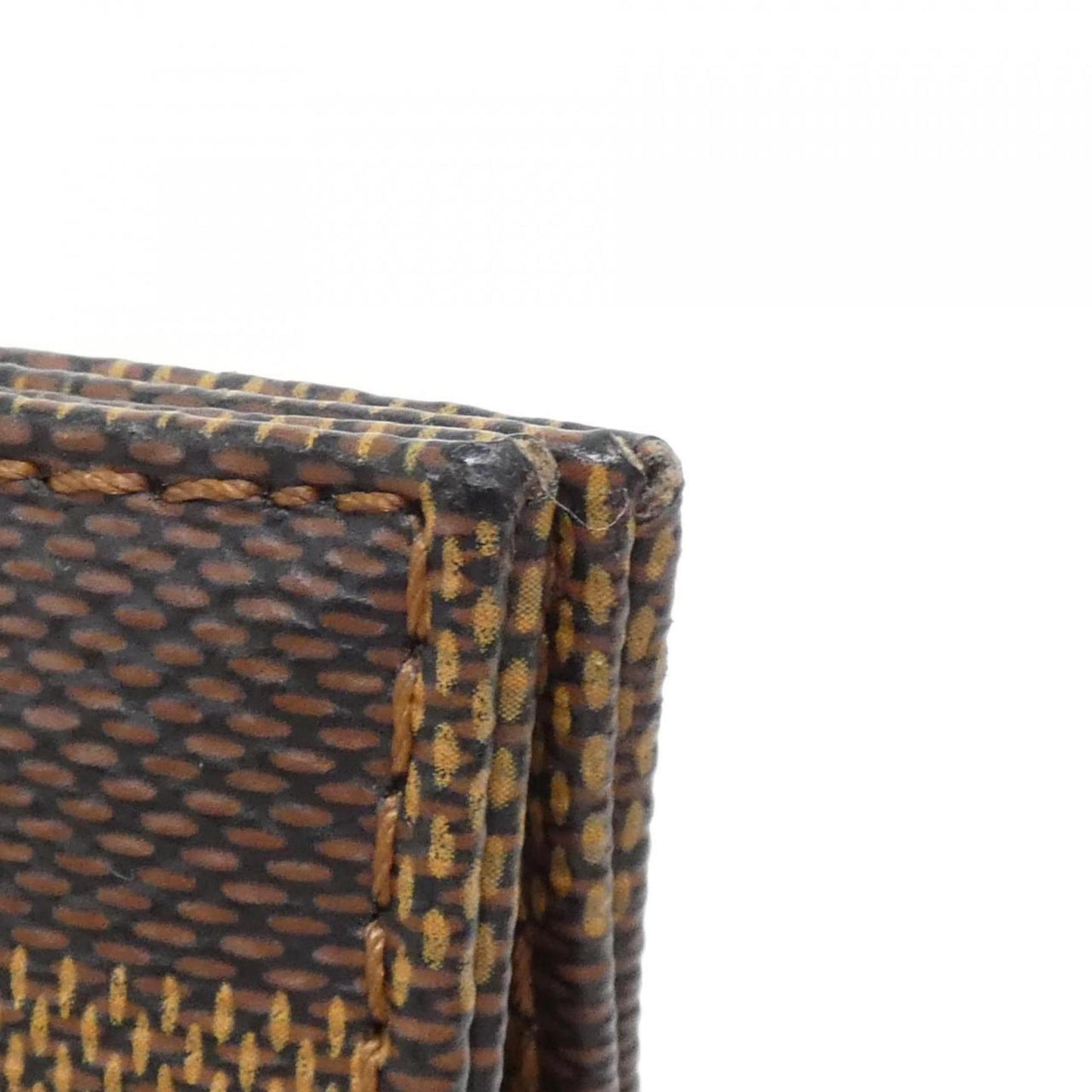 Louis Vuitton Coated Canvas Brown Handbags