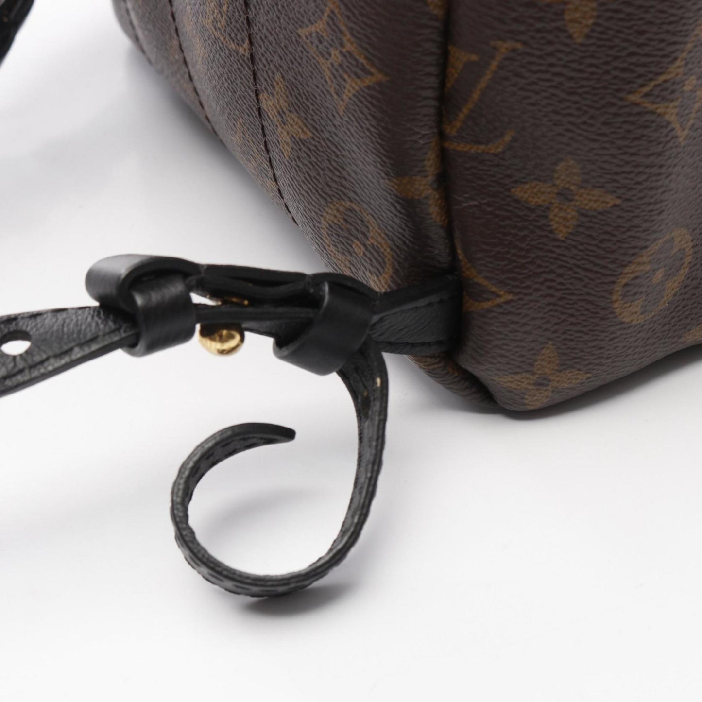 Louis Vuitton Coated Canvas Black Backpacks