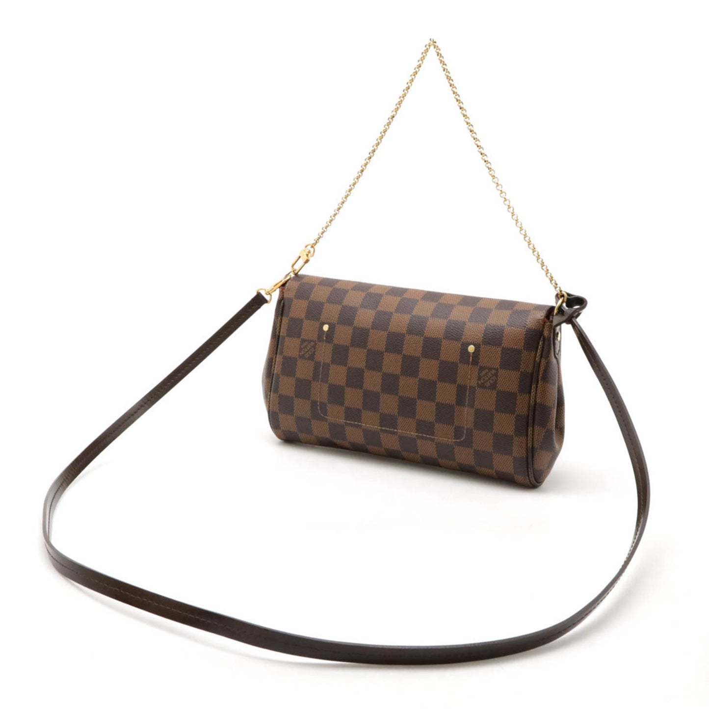 Louis Vuitton Pvc Brown Clutch Bags