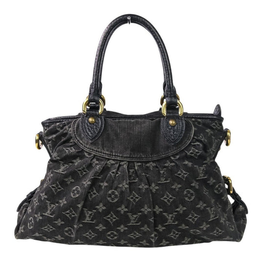 Louis Vuitton Monogram Canvas Black Tote Bags