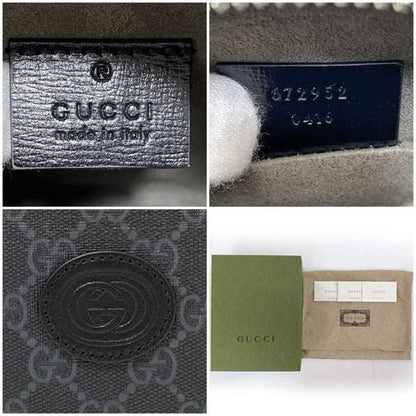 Gucci Pvc Black Shoulder Bags