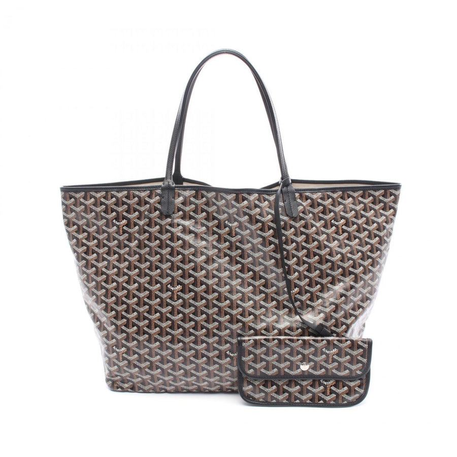 Goyard Coated Canvas Black Tote Bags