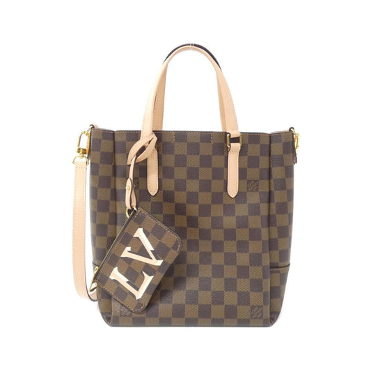 Louis Vuitton Coated Canvas Brown Handbags