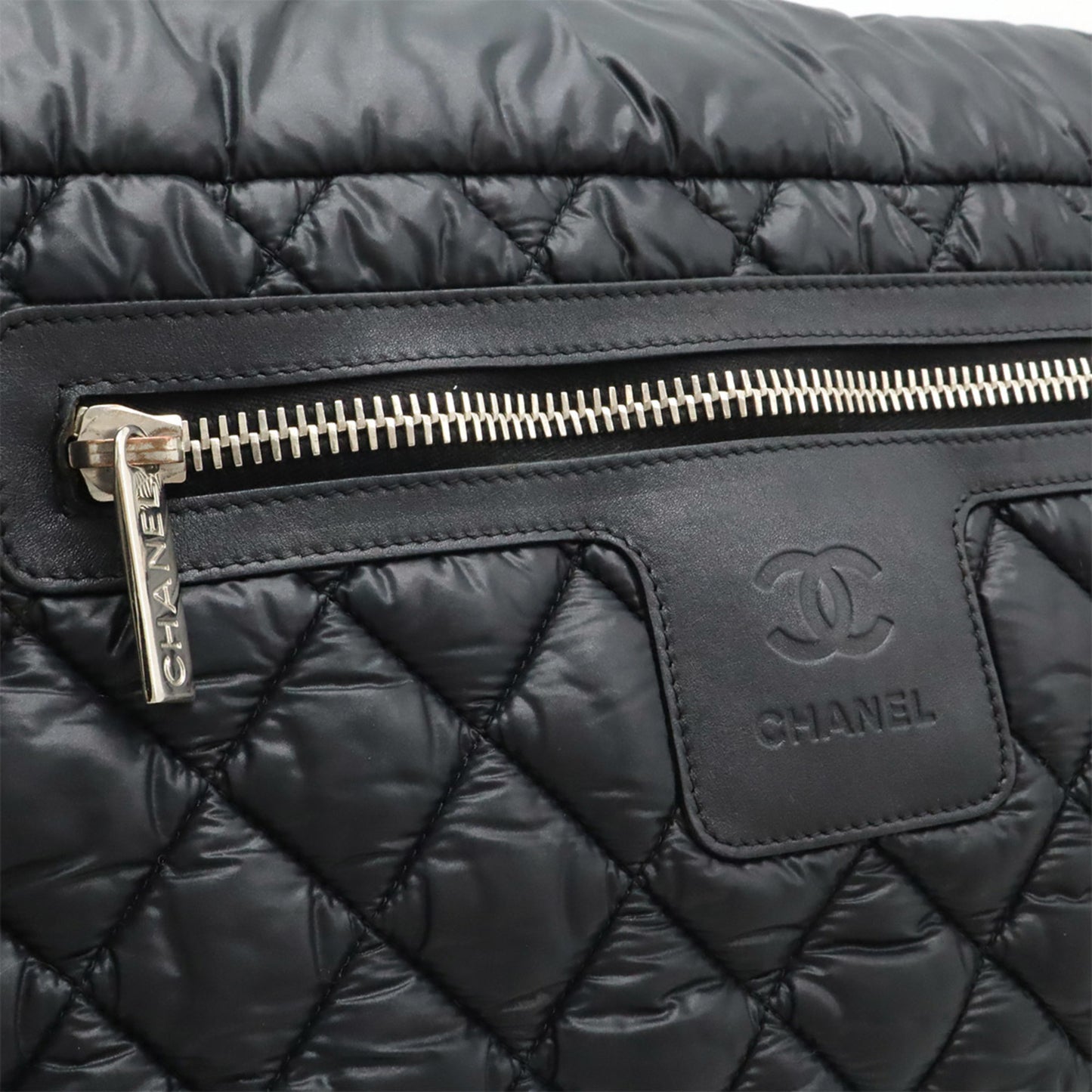 Chanel Nylon Black Shoulder Bags