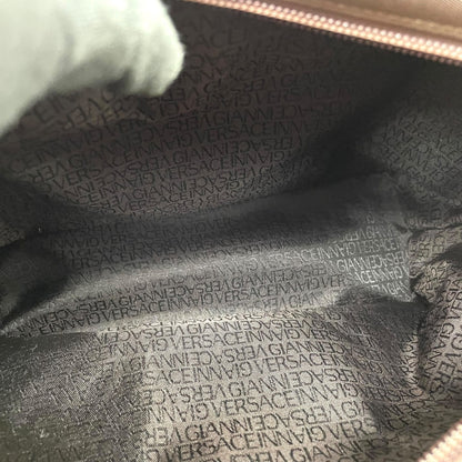 Versace Nylon Brown Shoulder Bags