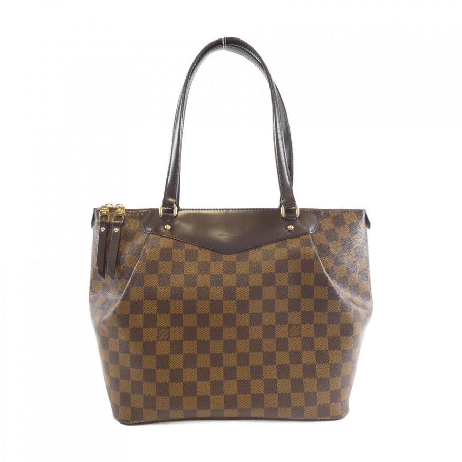 Louis Vuitton Coated Canvas Brown Handbags