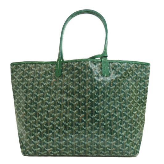 Goyard Coated Canvas Green Tote Bags