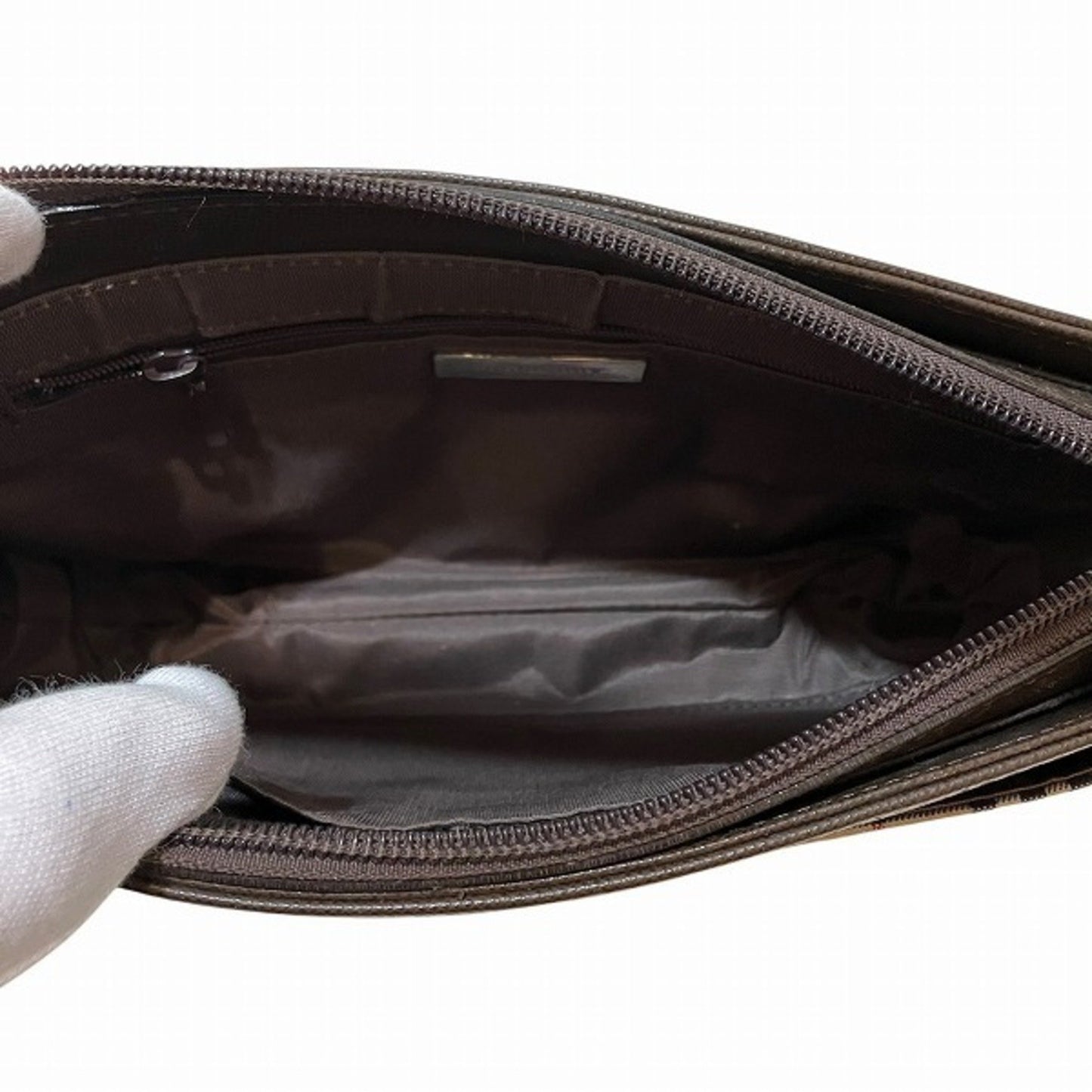 Burberry Canvas Brown Shoulder Bags