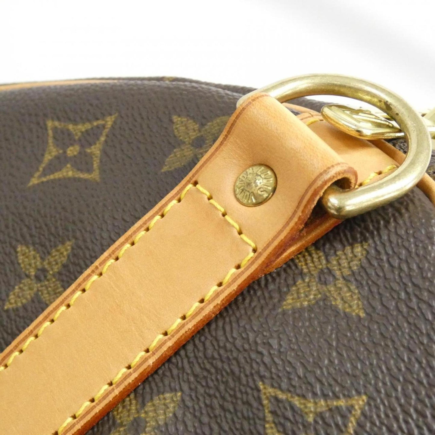Louis Vuitton Coated Canvas Brown Travel Bags