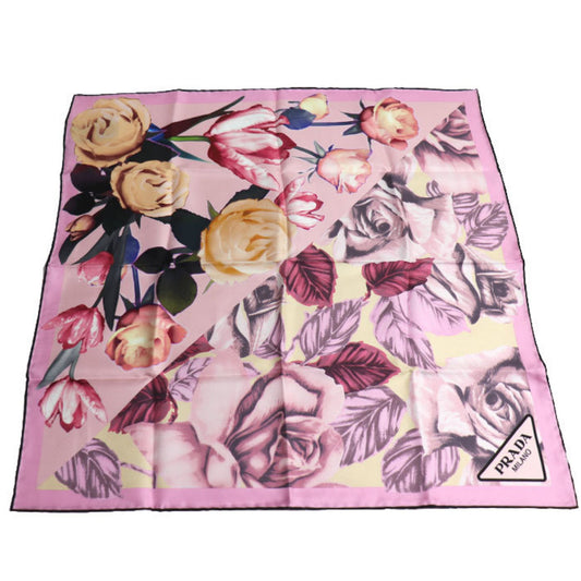 Prada Silk Pink Scarves