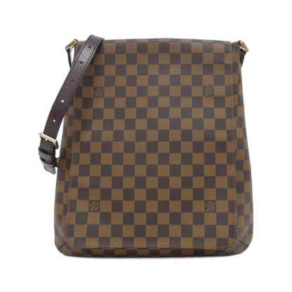 Louis Vuitton Coated Canvas Brown Shoulder Bags