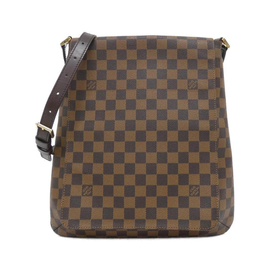 Louis Vuitton Coated Canvas Brown Shoulder Bags
