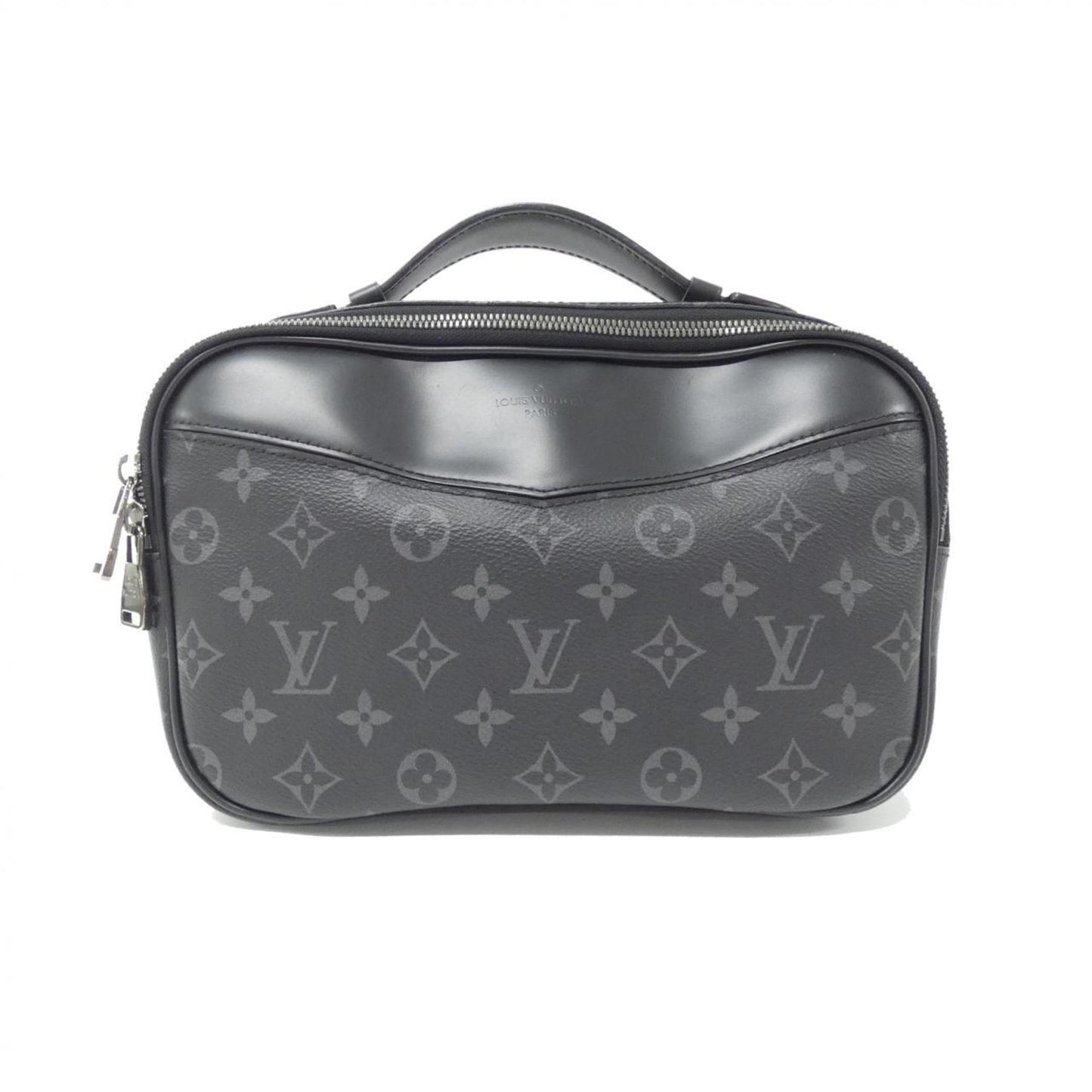 Louis Vuitton Coated Canvas Black Shoulder Bags