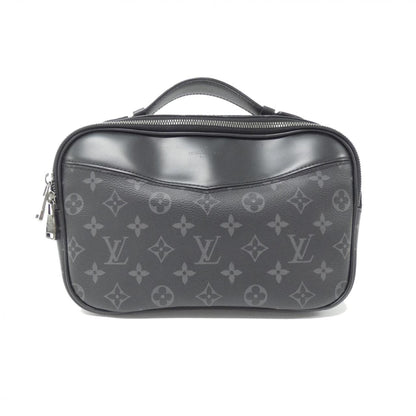Louis Vuitton Coated Canvas Black Shoulder Bags