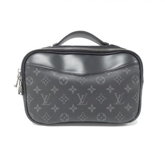 Louis Vuitton Coated Canvas Black Shoulder Bags