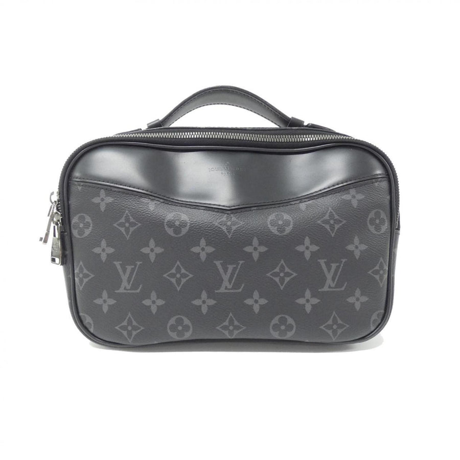 Louis Vuitton Coated Canvas Black Shoulder Bags