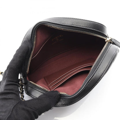 Chanel Calfskin Black Shoulder Bags