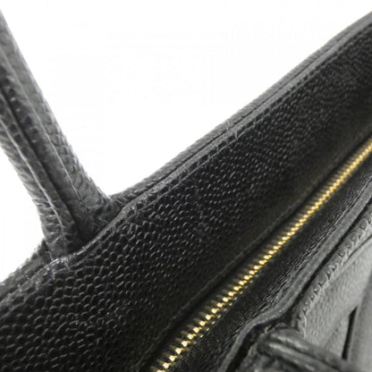 Chanel Calfskin Black Handbags