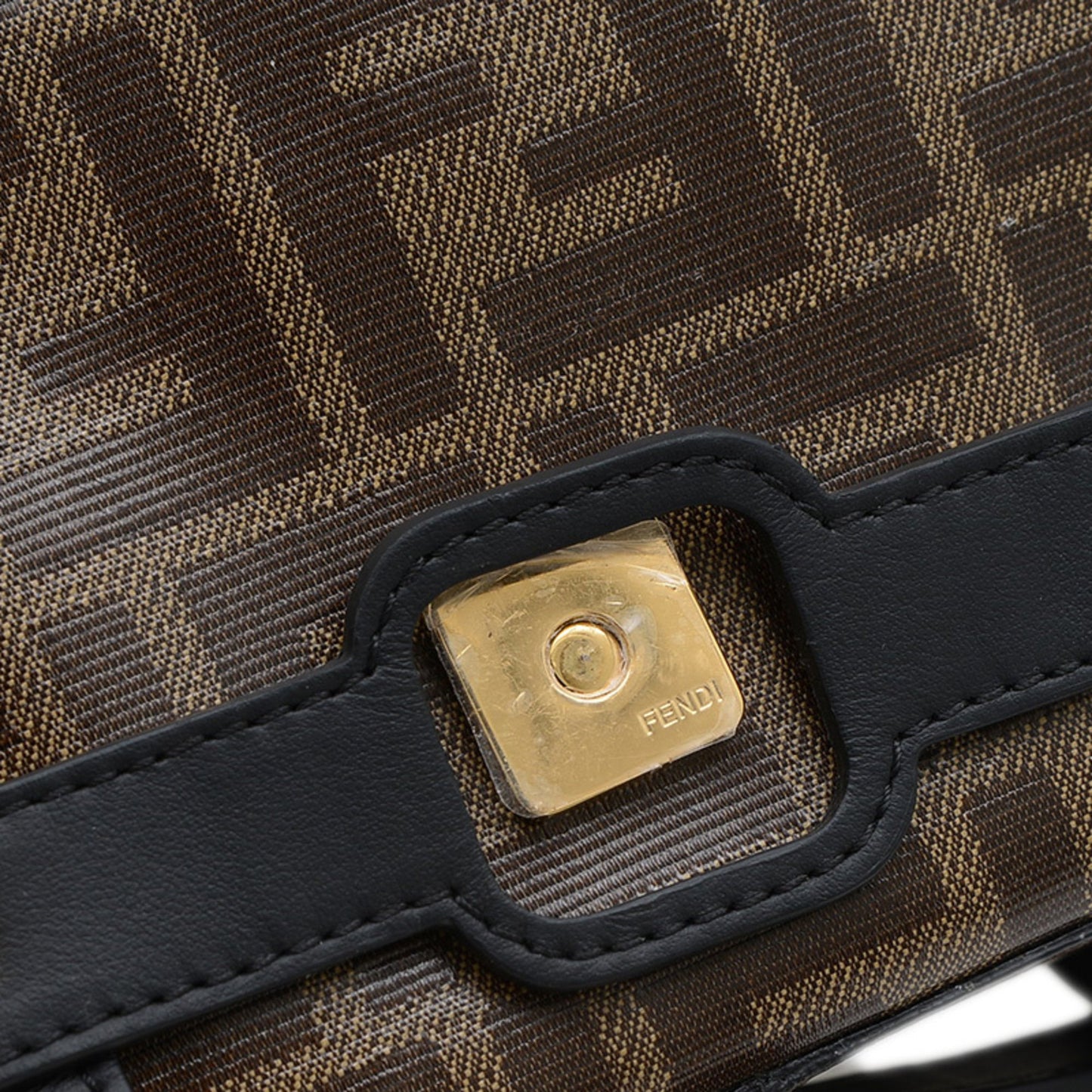 Fendi Pvc Black Small Bags