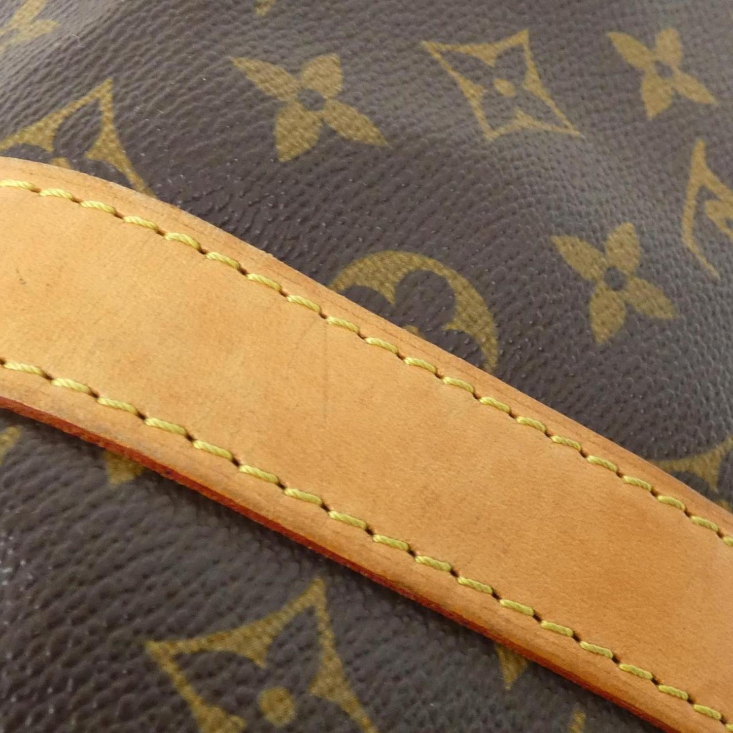 Louis Vuitton Coated Canvas Brown Travel Bags