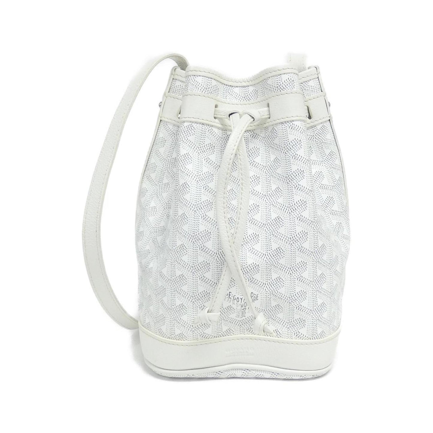 Goyard Coated Canvas White Shoulder Bags