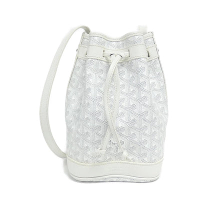 Goyard Coated Canvas White Shoulder Bags