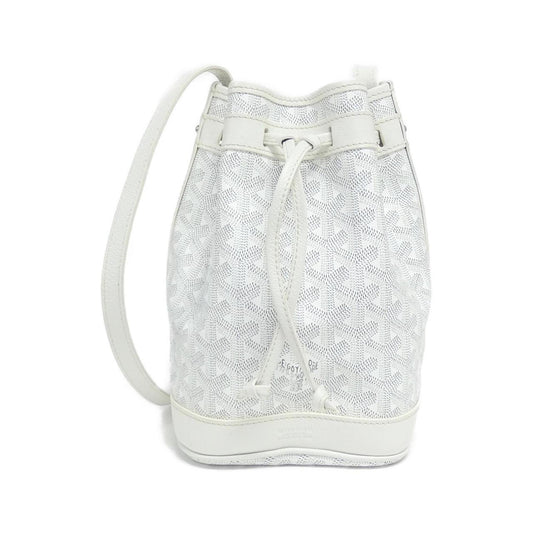 Goyard Coated Canvas White Shoulder Bags