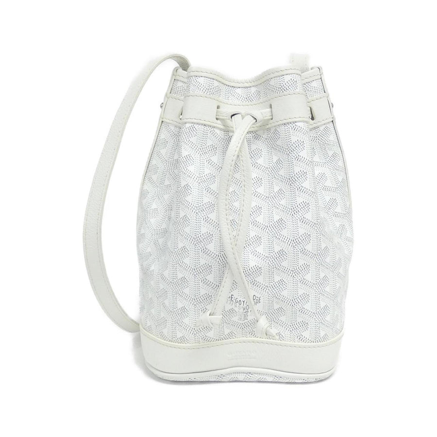 Goyard Coated Canvas White Shoulder Bags