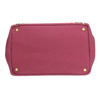 Prada Canvas Red Tote Bags