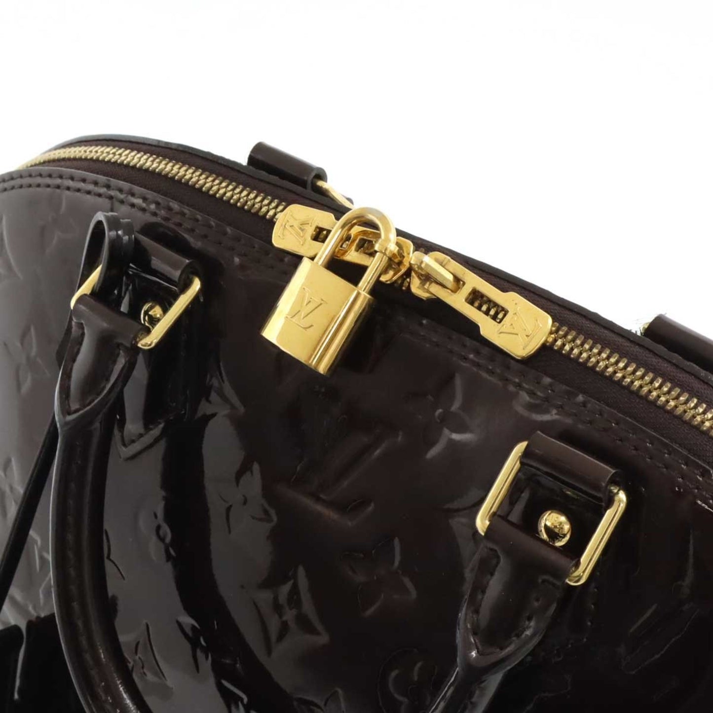 Louis Vuitton Vernis Red Handbags