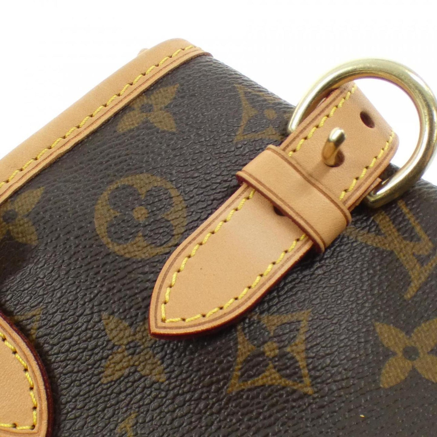 Louis Vuitton Coated Canvas Brown Handbags