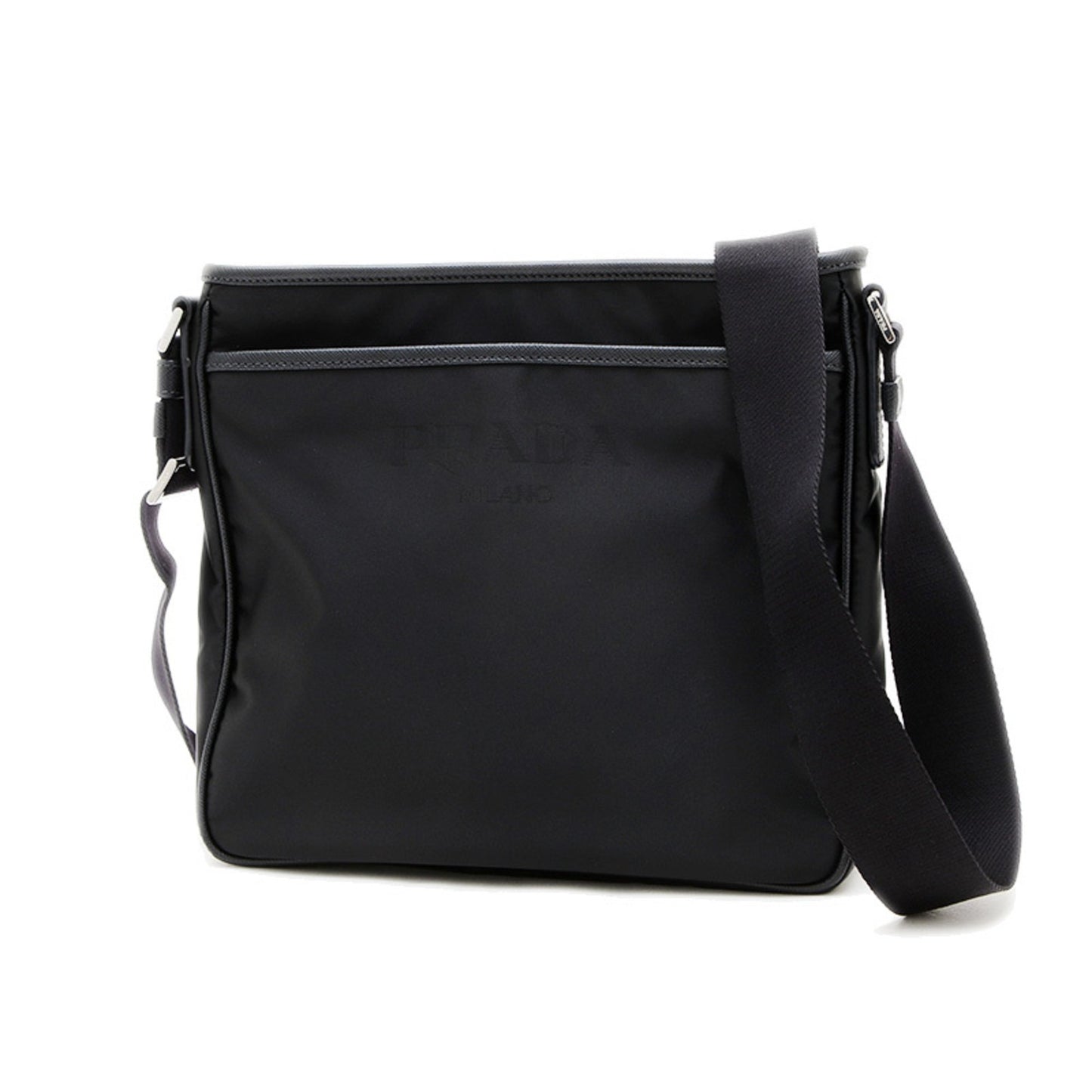 Prada Nylon Black Shoulder Bags