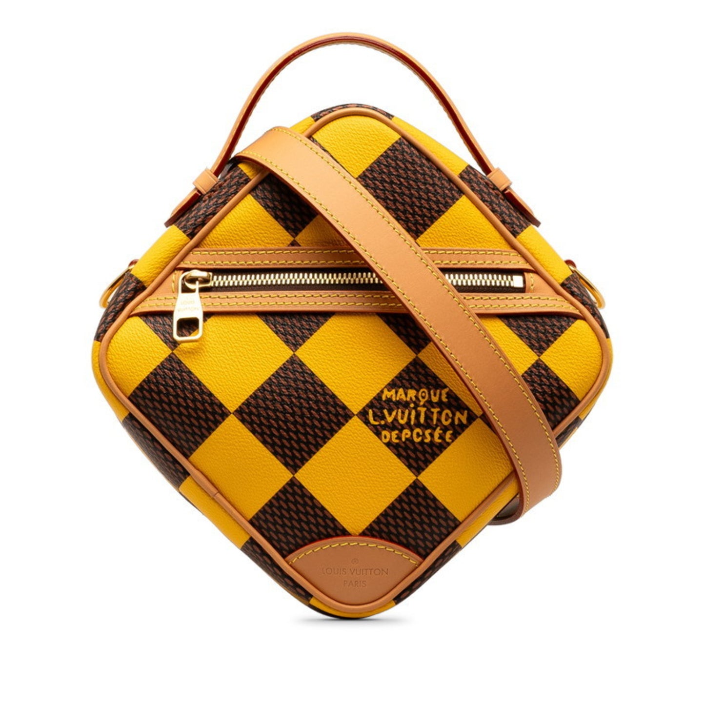 Louis Vuitton Pvc Yellow Shoulder Bags