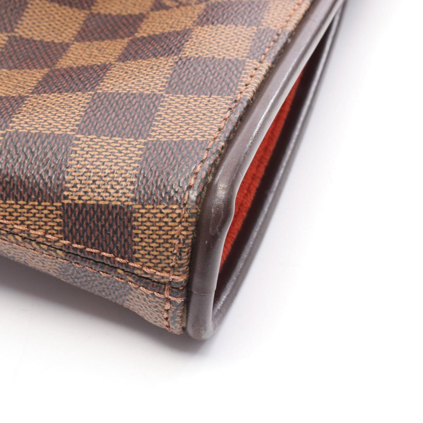 Louis Vuitton Coated Canvas Brown Handbags