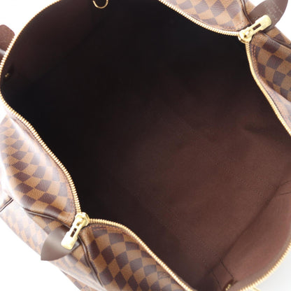 Louis Vuitton Coated Canvas Brown Travel Bags