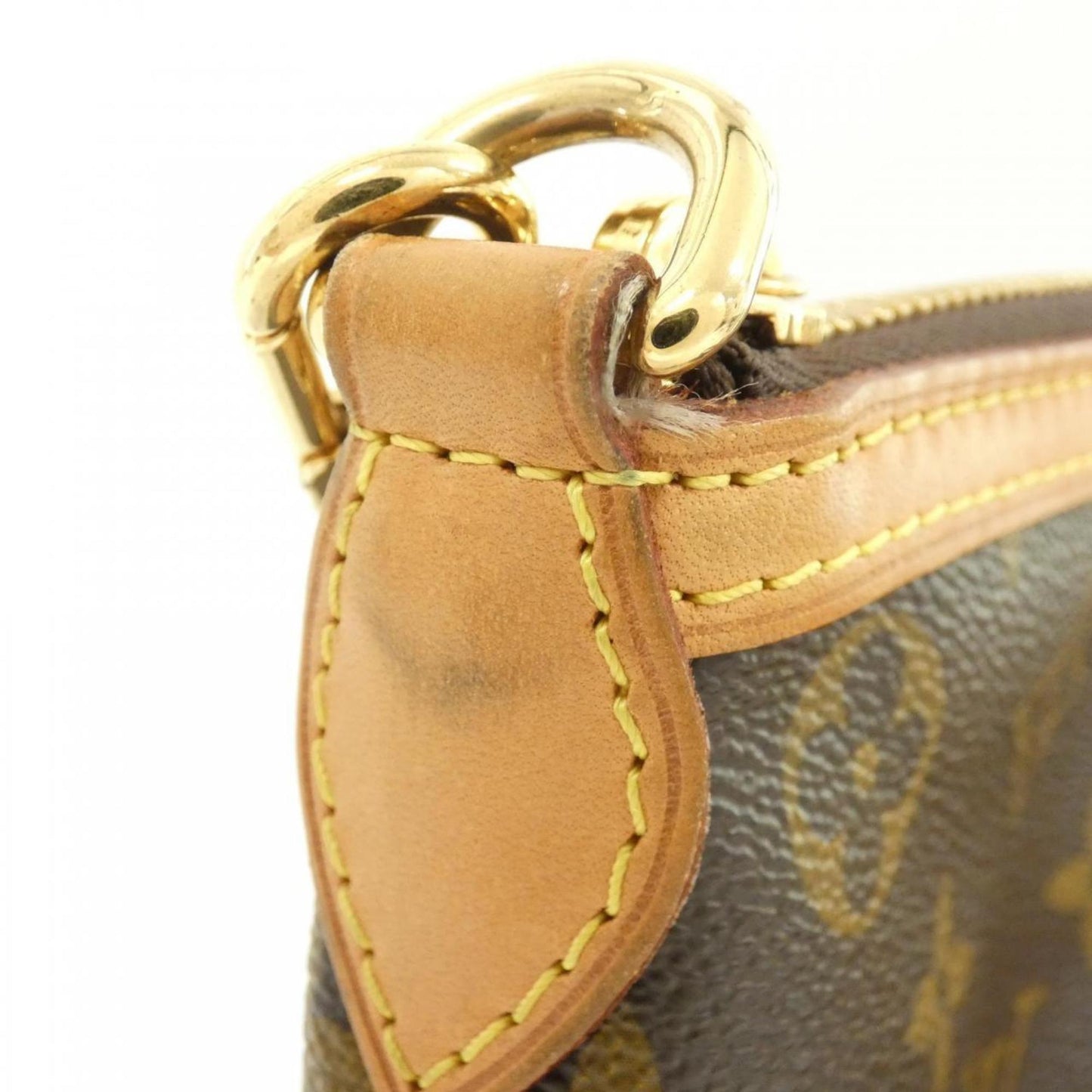 Louis Vuitton Coated Canvas Brown Handbags