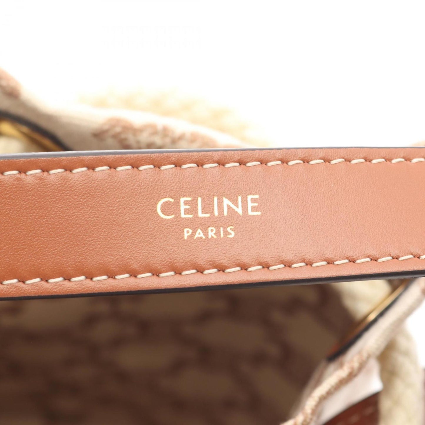 Celine Canvas Brown Handbags