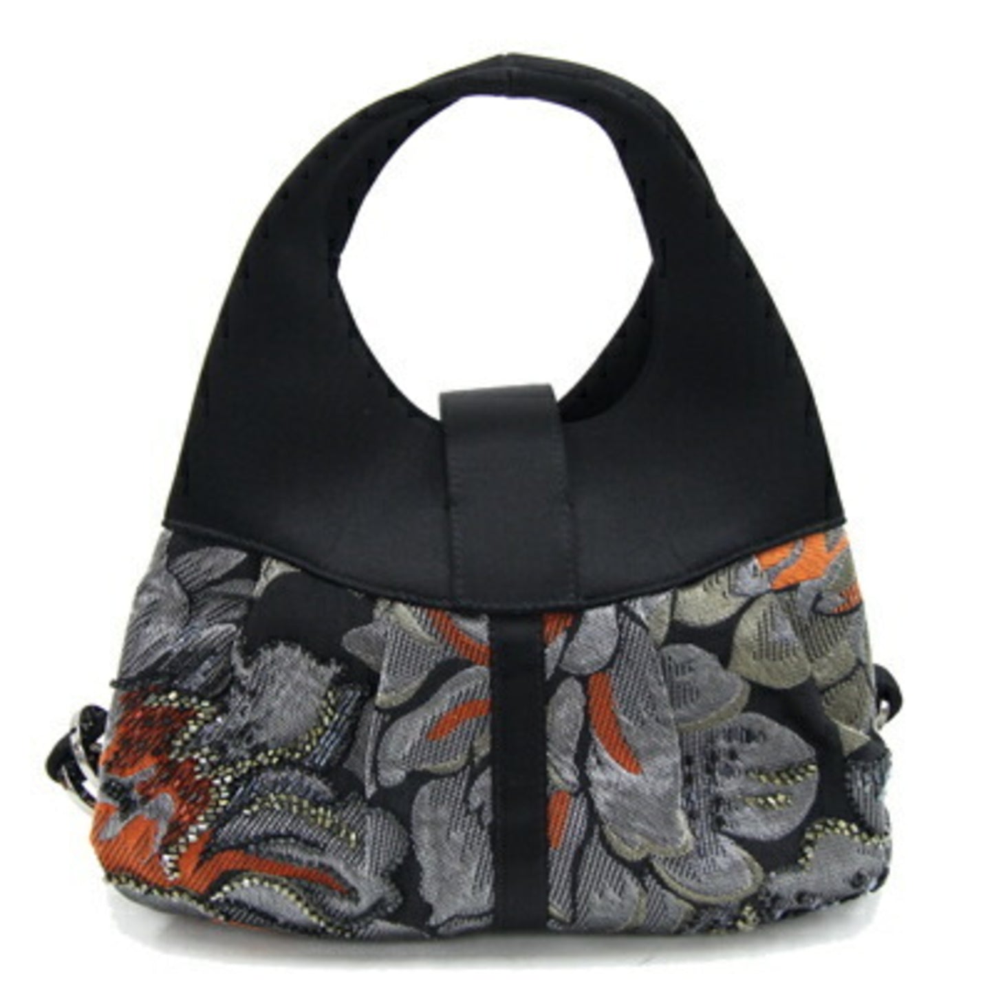 Bvlgari Satin Black Handbags