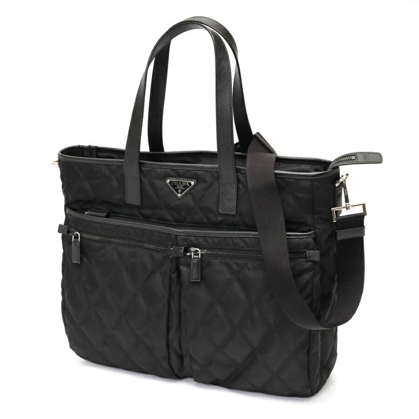 Prada Nylon Black Shoulder Bags