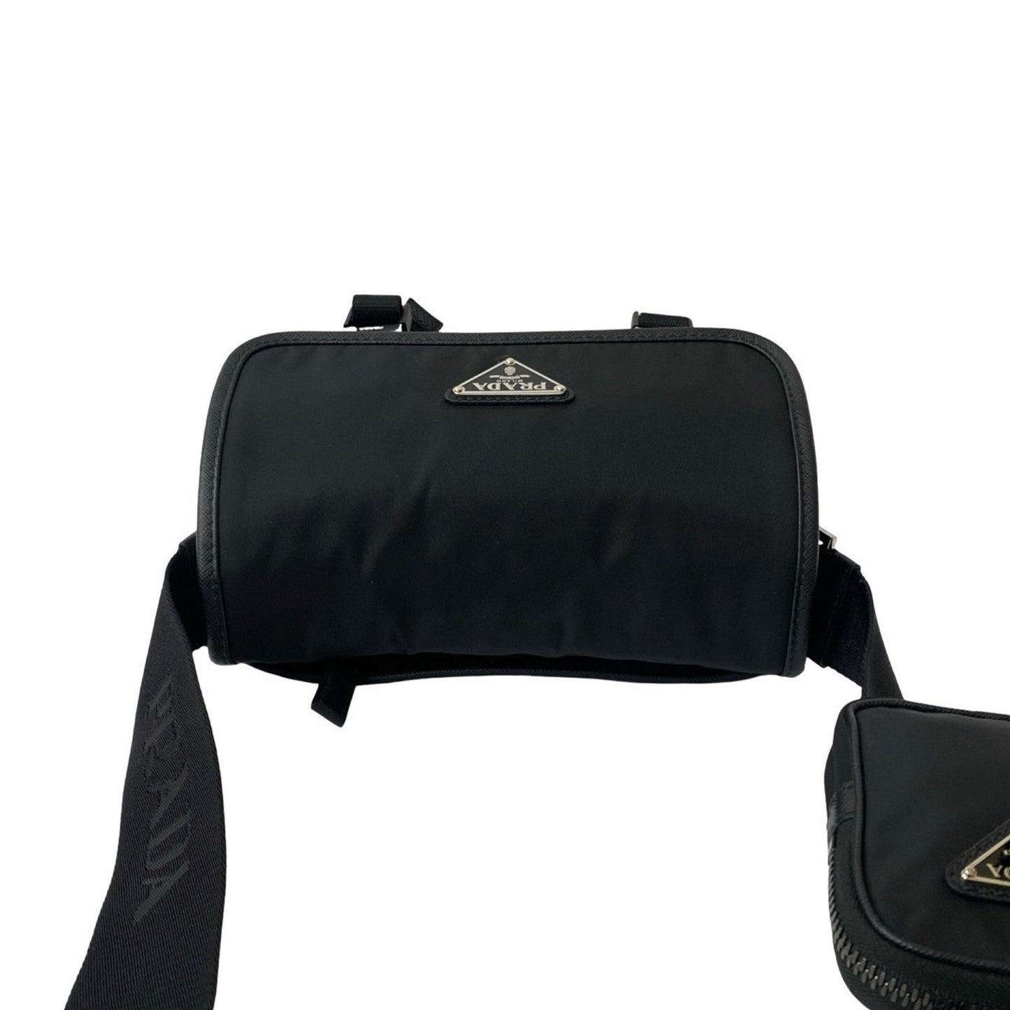 Prada Nylon Black Shoulder Bags