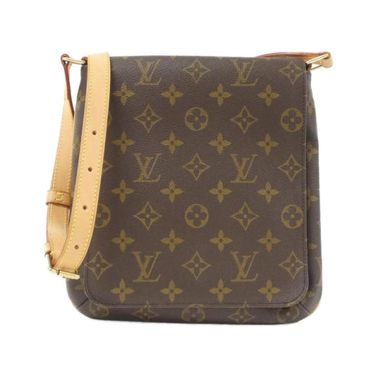 Louis Vuitton Coated Canvas Brown Shoulder Bags