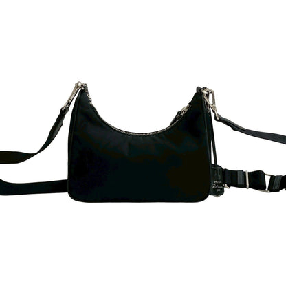 Prada Nylon Black Shoulder Bags