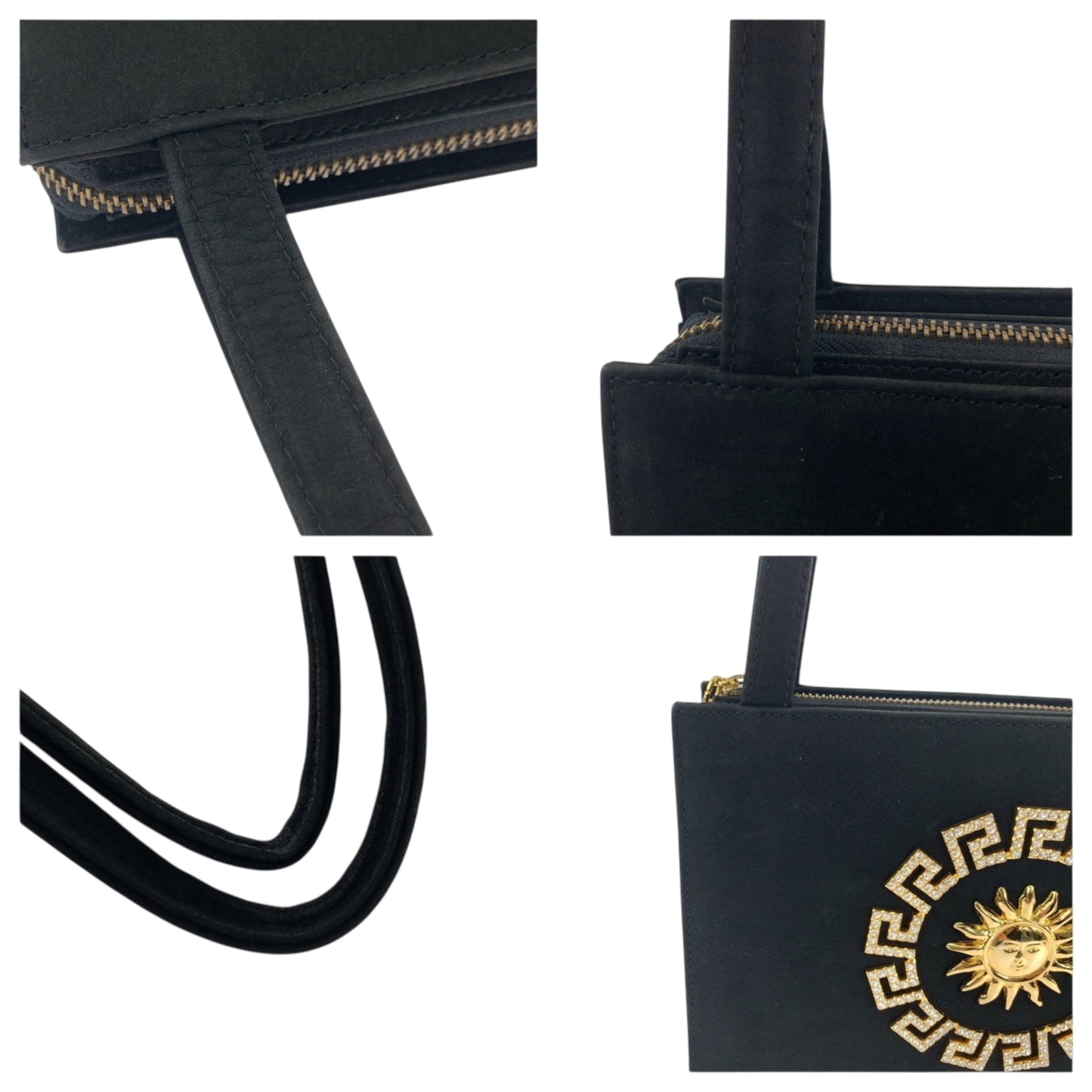 Versace Other Leather Black Shoulder Bags