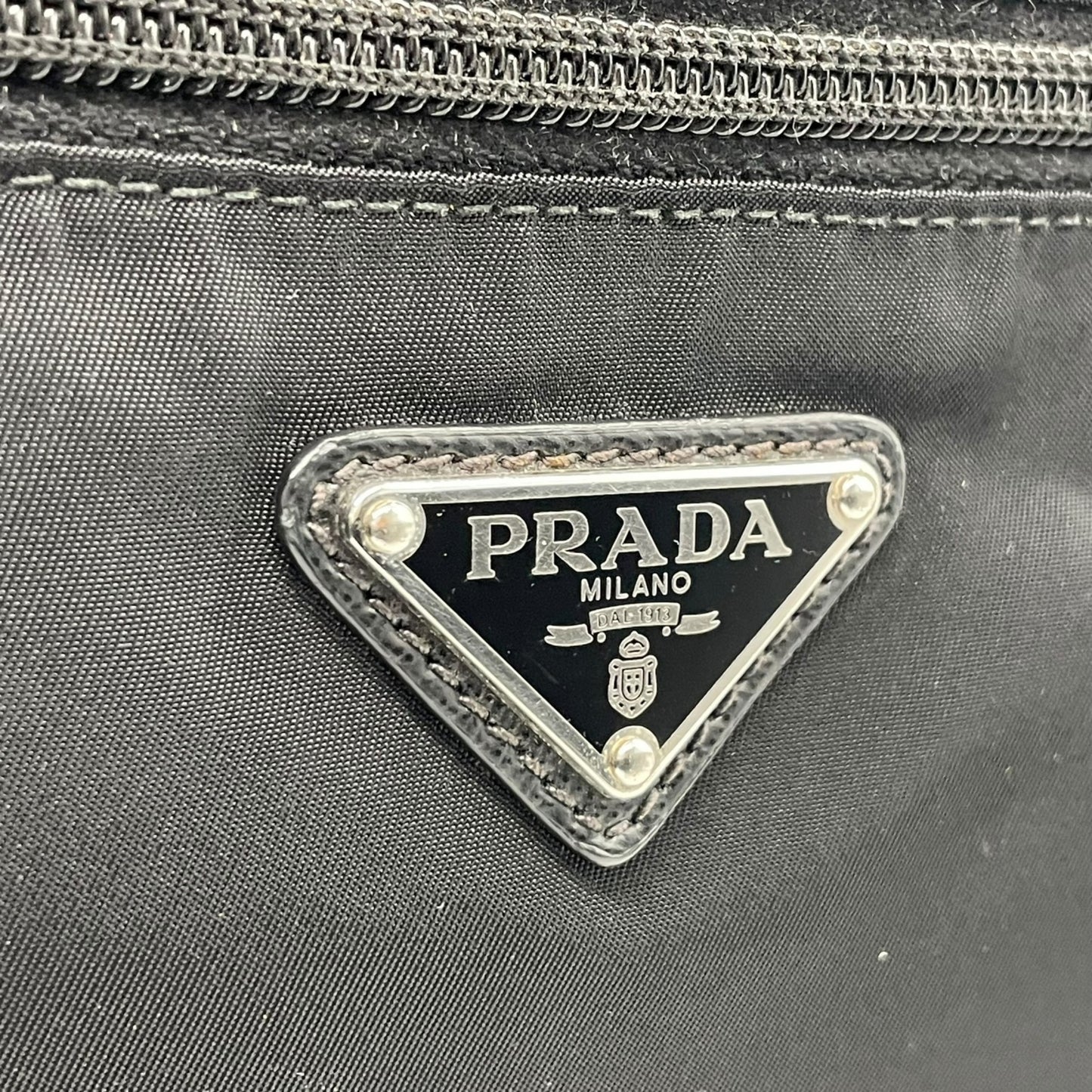 Prada Nylon Black Shoulder Bags