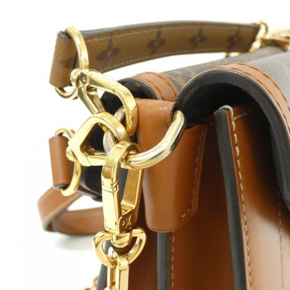 Louis Vuitton Coated Canvas Brown Shoulder Bags