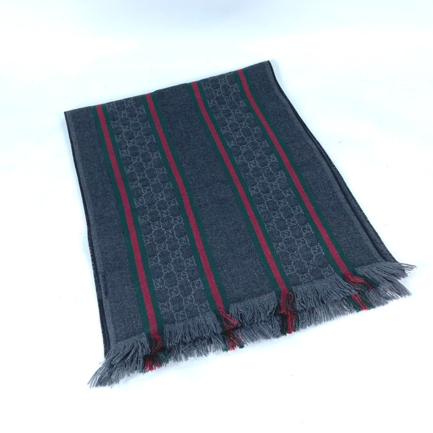Gucci Wool Gray Scarves